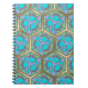 Peacock Mosaica Notebook