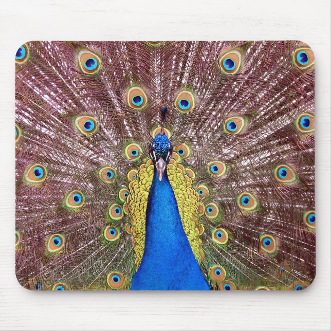 Peacock Mouse Pad (Front)