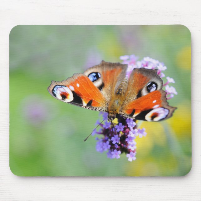 peacock mouse pad (Front)
