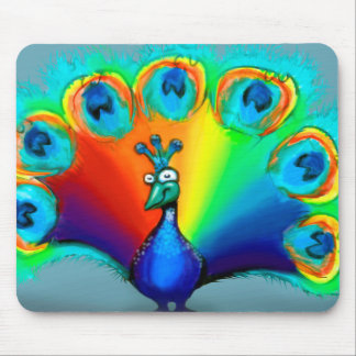 Peacock Mouse Pad