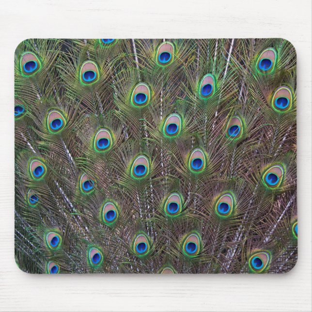 Peacock Mousemat Mouse Pad (Front)