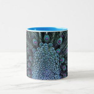 Peacock mug