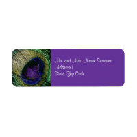 Peacock n purple wedding engagement