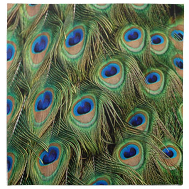 Peacock Napkins (Front)