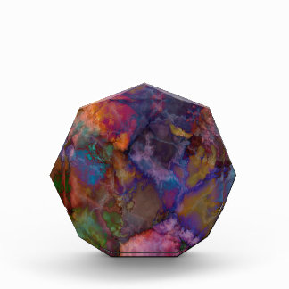Peacock Ore Chalcopyrite Marble Award