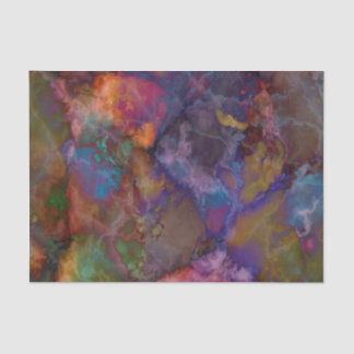 Peacock Ore Chalcopyrite Marble Tissue Paper