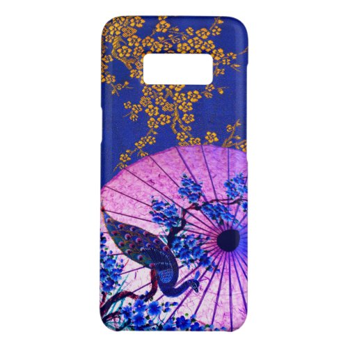 Peacock oriental parasol japanese cherry blossom Case_Mate samsung galaxy s8 case