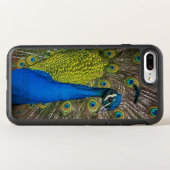 Peacock Otterbox iPhone Case (Back Horizontal)
