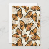 Peacock pansy butterfly pattern (Front/Back)