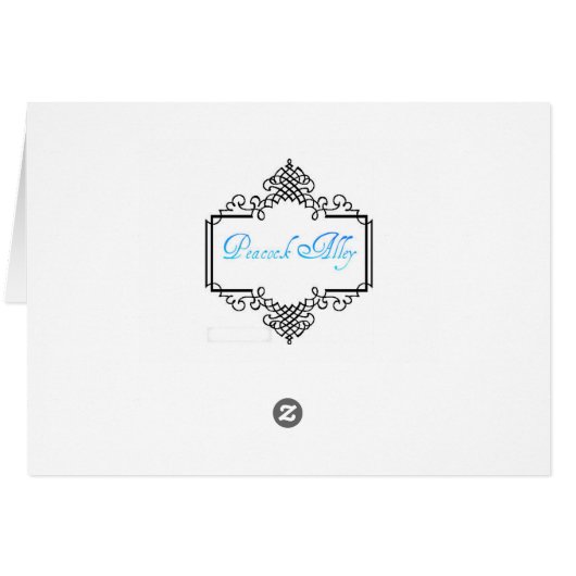 Peacock Paradise (Back Horizontal)