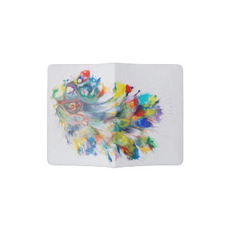 Peacock Passport Holder