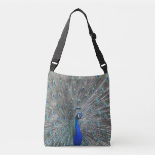 PEACOCK PHOTO CROSSBODY BAG