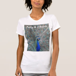 PEACOCK PHOTO WOMEN'S T-SHIRT