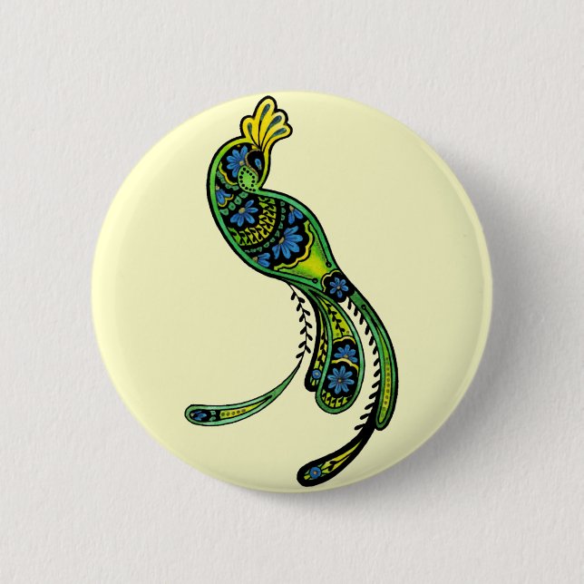 Peacock Pin (Front)