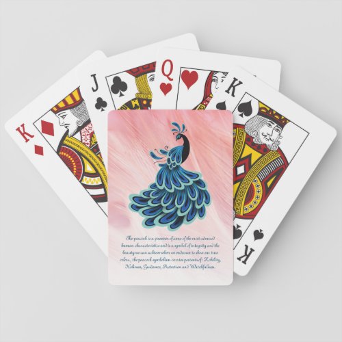 Peacock Playing Cards