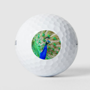 Peacock Plumage Golf Balls