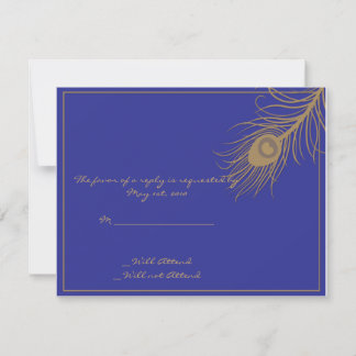 Peacock Plume Response Card