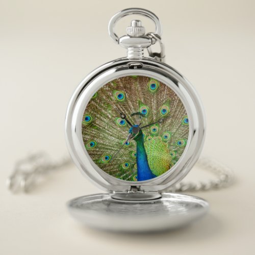 Peacock Pocket Watch