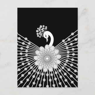 Peacock Postcard
