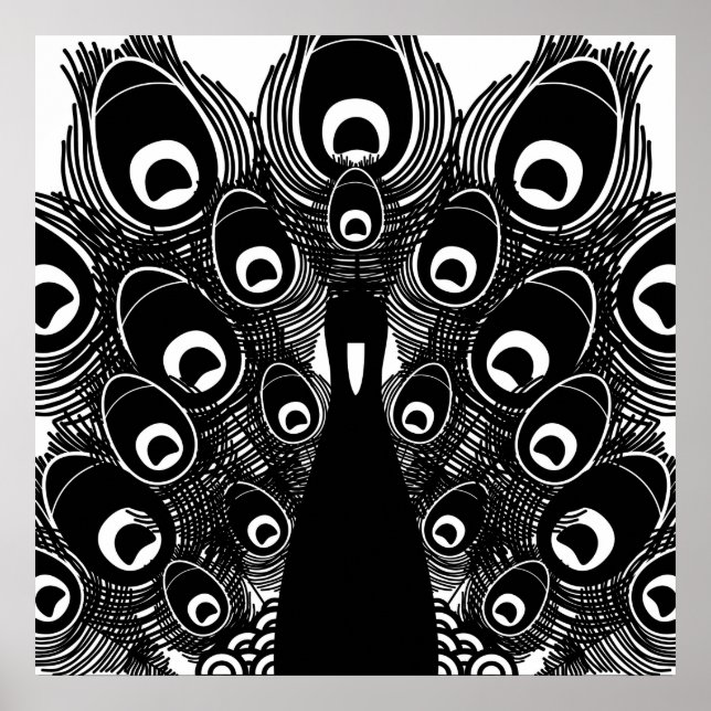 Peacock Poster (Front)