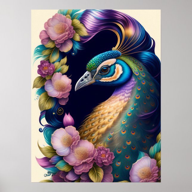 Peacock Poster (Front)