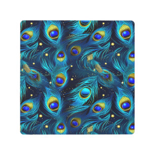 Peacock Pride Metal Print