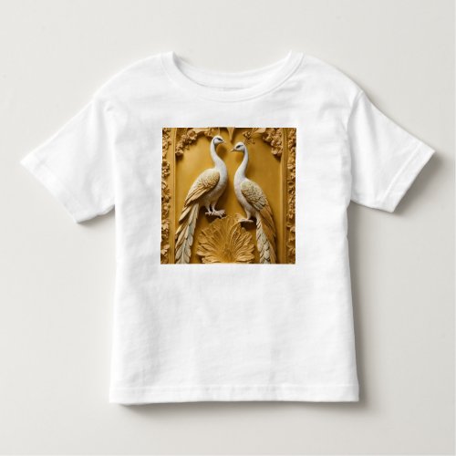 Peacock printed T_shirt 