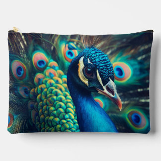 Peacock Profile Accessory Pouch