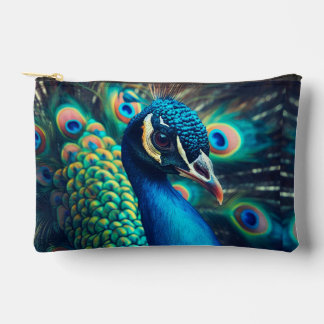 Peacock Profile Accessory Pouch