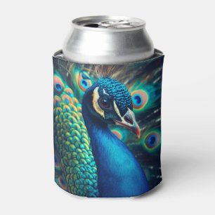 Peacock Profile Can Cooler