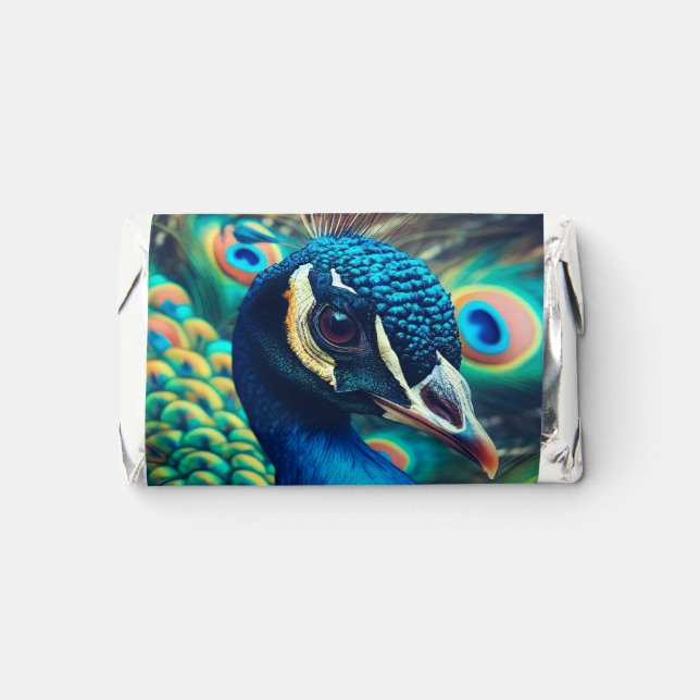 Peacock Profile Hershey's Miniatures (Front)