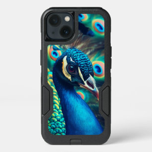 Peacock Profile iPhone 13 Case