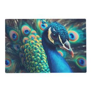Peacock Profile Placemat