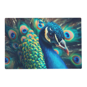 Peacock Profile Placemat