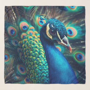 Peacock Profile Scarf