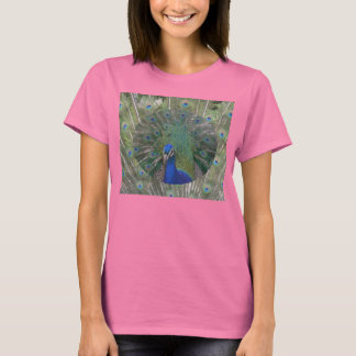 Peacock Ringer Bird T-Shirt