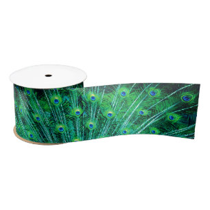 Peacock Satin Ribbon
