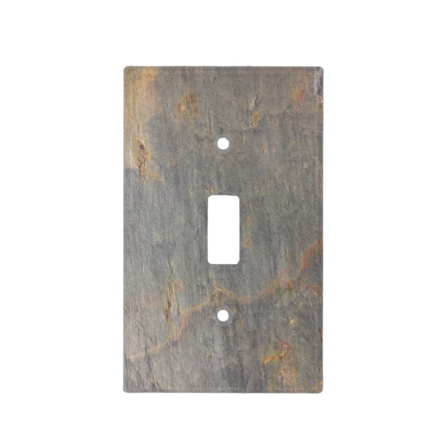 Peacock Slate look Light Switch Cover (Front)