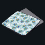 Peacock Sleeve<br><div class="desc">Protect your MacBook Pro with this cute peacock feather design from OriginalTea. Made with colored pencils, so that it has that hand-crafted look to it.</div>