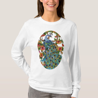 Peacock Spread 3 Fitted Tee