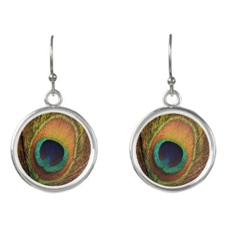 Peacock Strut 4Gwen Earrings