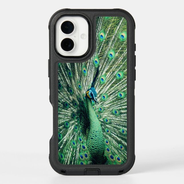 Peacock Strut  Otterbox iPhone Case (Back)