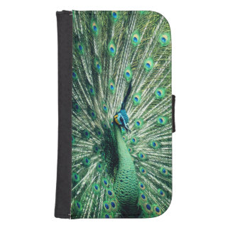 Peacock Strut  Galaxy S4 Wallet Case