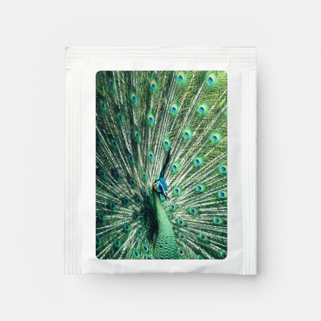 Peacock Strut  Tea Bag Drink Mix (Front)