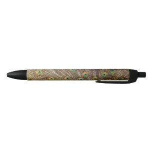Peacock Tail Feathers Pen