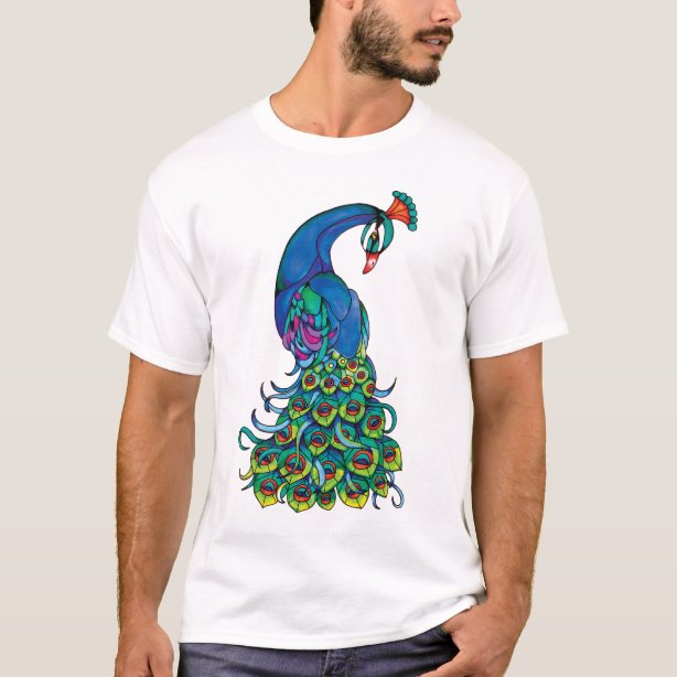 Peacock T-Shirts - Peacock T-Shirt Designs | Zazzle