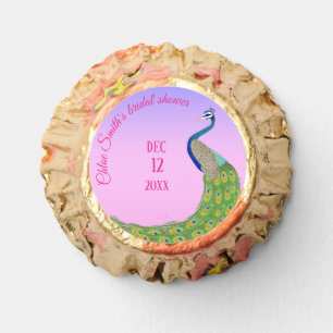 Peacock theme Design Bridal Shower Reese's Peanut Butter Cups