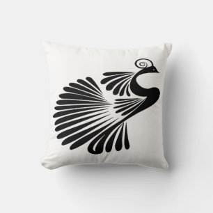 Peacock Throw Pillow