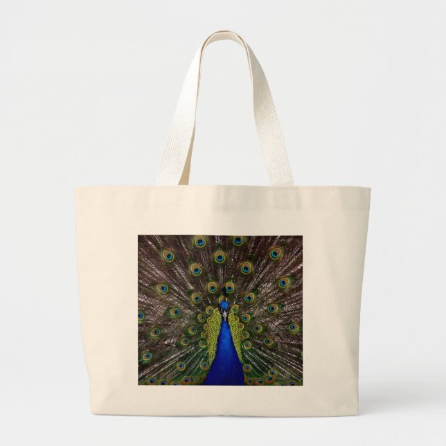 Peacock Tote Bag (Front)
