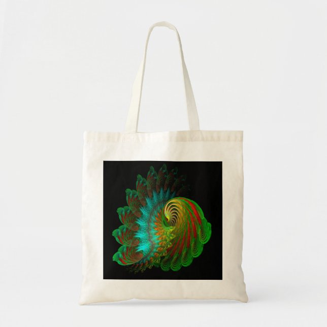 Peacock Tote Bag (Front)